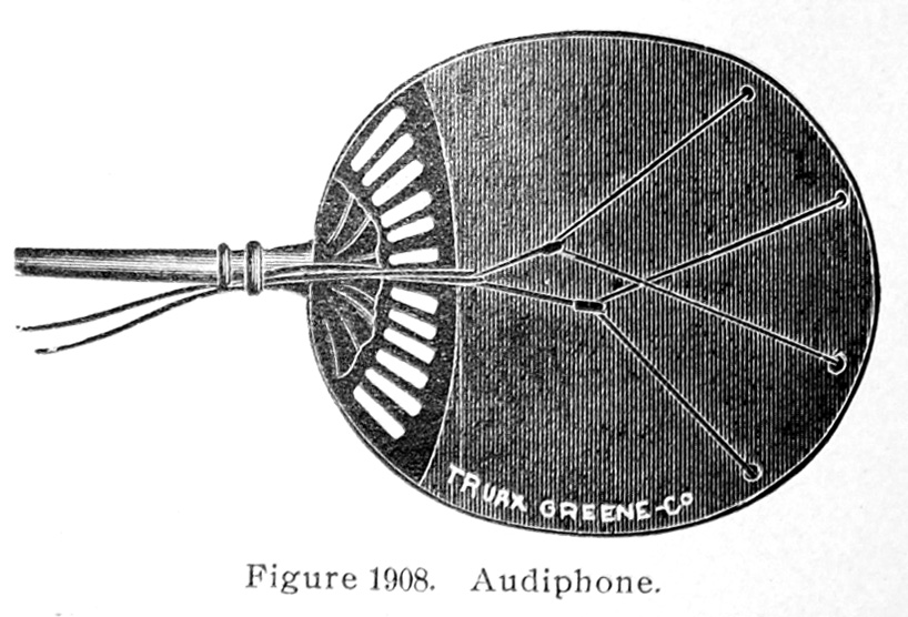 overall view of ear trumpet