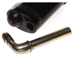 detail view of ear trumpet