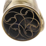 horn view of ear trumpet