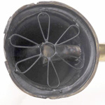 horn view of ear trumpet