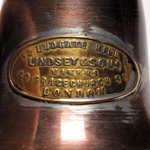 marks view of ear trumpet