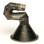 detail view of ear trumpet
