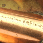 marks view of ear trumpet