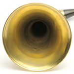 horn view of ear trumpet