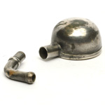 detail view of ear trumpet
