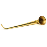 three quarter view of ear trumpet