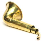 detail view of ear trumpet