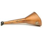 detail view of ear trumpet