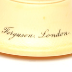 marks view of ear trumpet