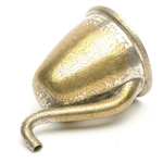 three quarter view of ear trumpet