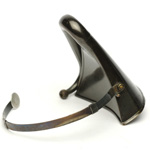 detail view of ear trumpet