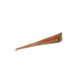 three quarter view of ear trumpet