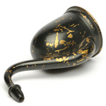 three quarter view of ear trumpet