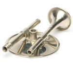 detail view of ear trumpet