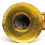 horn view of ear trumpet
