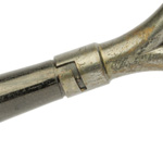 marks view of ear trumpet
