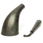 detail view of ear trumpet