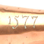 marks view of ear trumpet