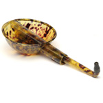 marks view of ear trumpet
