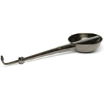 three quarter view of ear trumpet