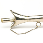 detail view of ear trumpet