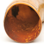 horn view of ear trumpet