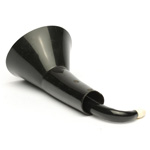 detail view of ear trumpet
