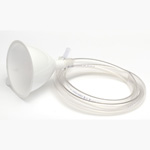 picture shows con tube ear trumpet