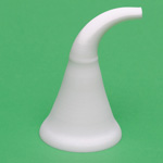 detail view of ear trumpet
