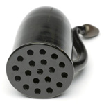 horn view of ear trumpet