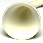 horn view of ear trumpet