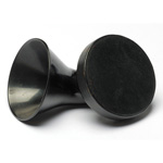 picture shows diaphragm ear trumpet
