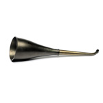 picture shows telescopic 2 pc ear trumpet