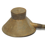 detail view of ear trumpet