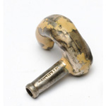 three quarter view of ear trumpet