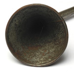 horn view of ear trumpet