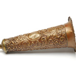 marks view of ear trumpet