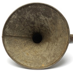 horn view of ear trumpet