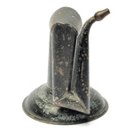 picture shows folded ear trumpet