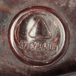 marks view of ear trumpet