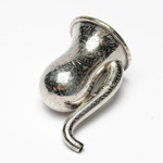 three quarter view of ear trumpet