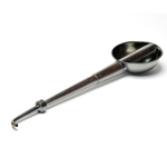 three quarter view of ear trumpet