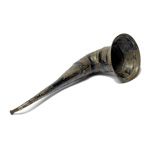 three quarter view of ear trumpet