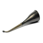 three quarter view of ear trumpet