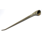three quarter view of ear trumpet