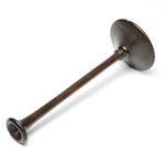 three quarter view of ear trumpet