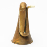 picture shows folded ear trumpet