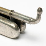 detail view of ear trumpet