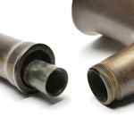 detail view of ear trumpet