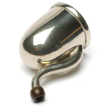 three quarter view of ear trumpet